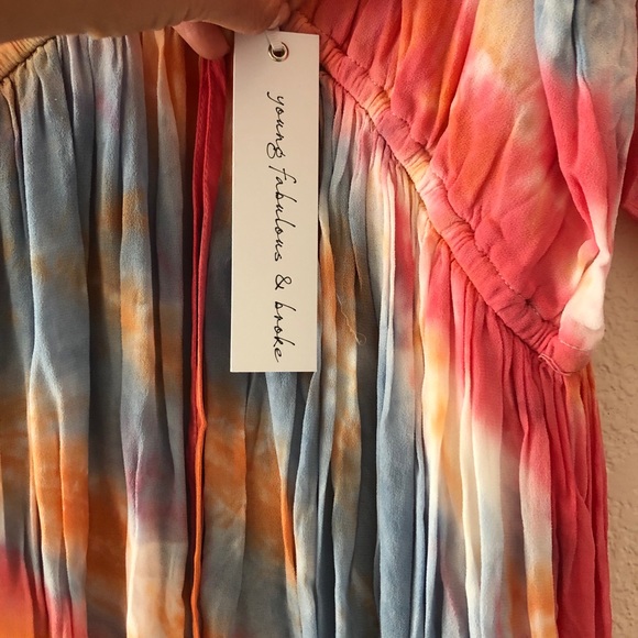 Young fabulous and broke tie dye dress - Picture 7 of 7